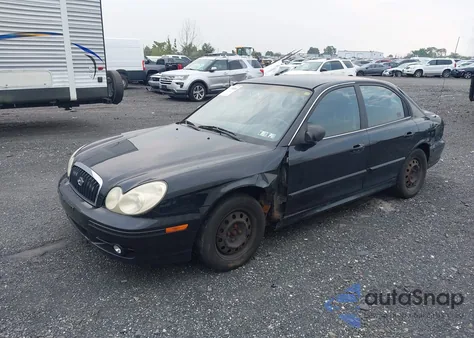 2002 Hyundai Sonata Gl z USA, uszkodzony, nr VIN KMHWF25S92A507468
